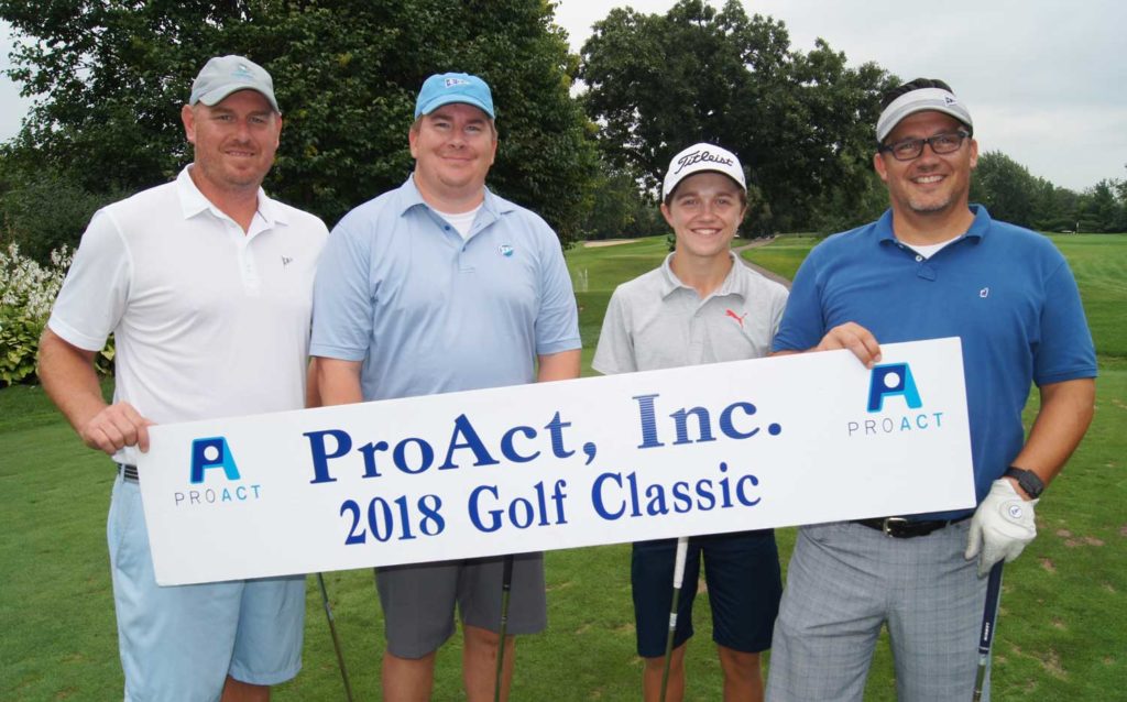 2018 ProAct Golf Classic Winners