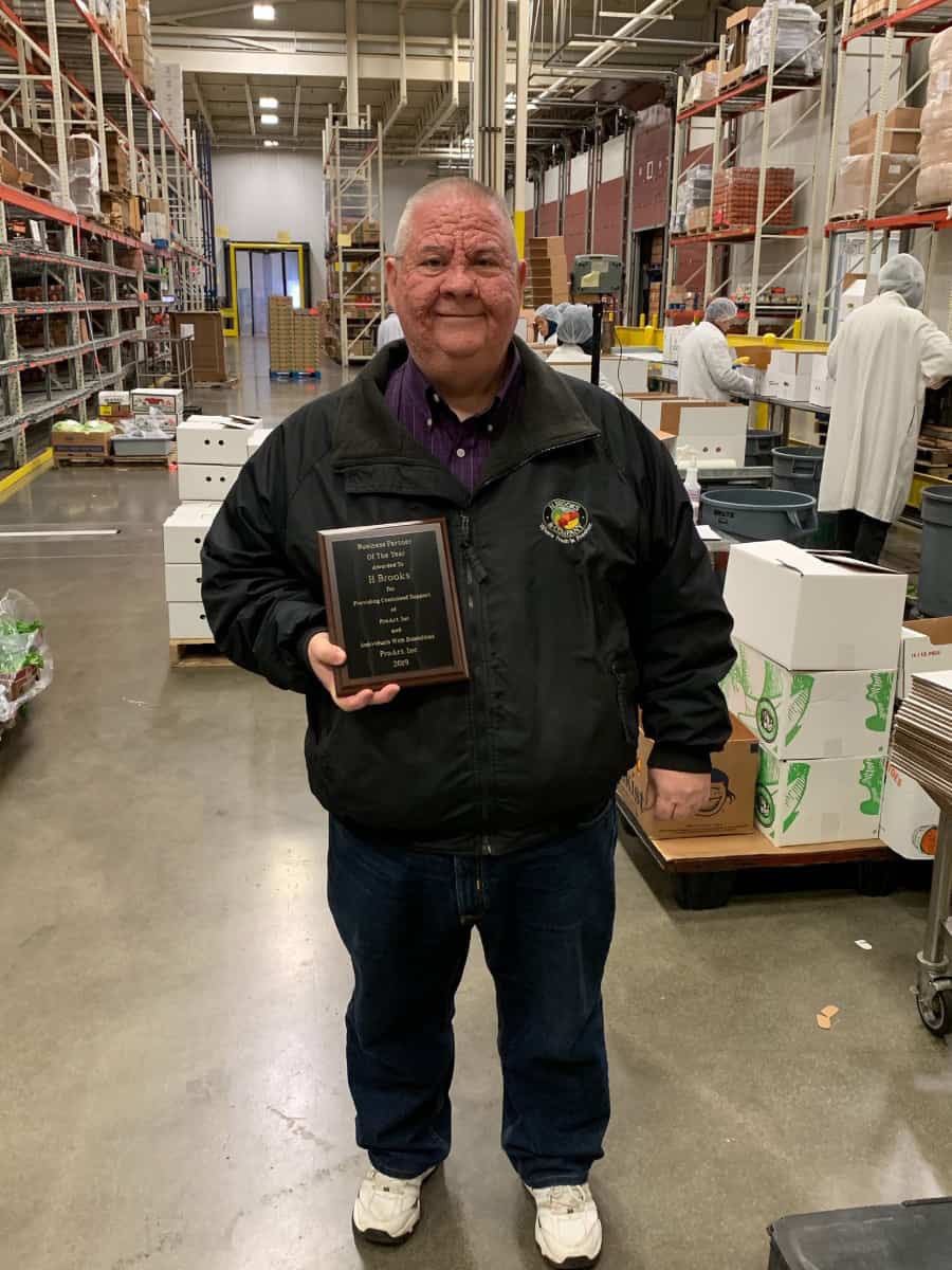 Food distributor H. Brooks in New Brighton receives ‘Business Partner of the Year’ Award from ProAct – ProAct, Inc. Serving people with disabilities for more than 45 years.