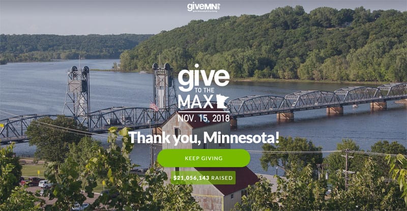 Thanks to our ‘Give to the Max’ contributors