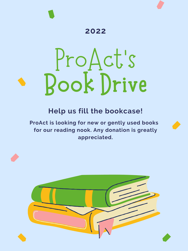 Help fill ProAct’s bookcase